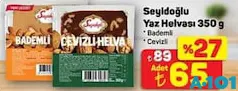 SEYİDOĞLU YAZ HELVASI 350 G fiyat ve kampanya bilgisi